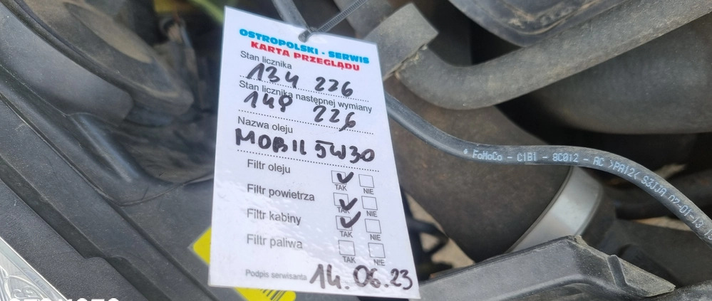 Ford Fiesta cena 27800 przebieg: 141000, rok produkcji 2013 z Polanica-Zdrój małe 631